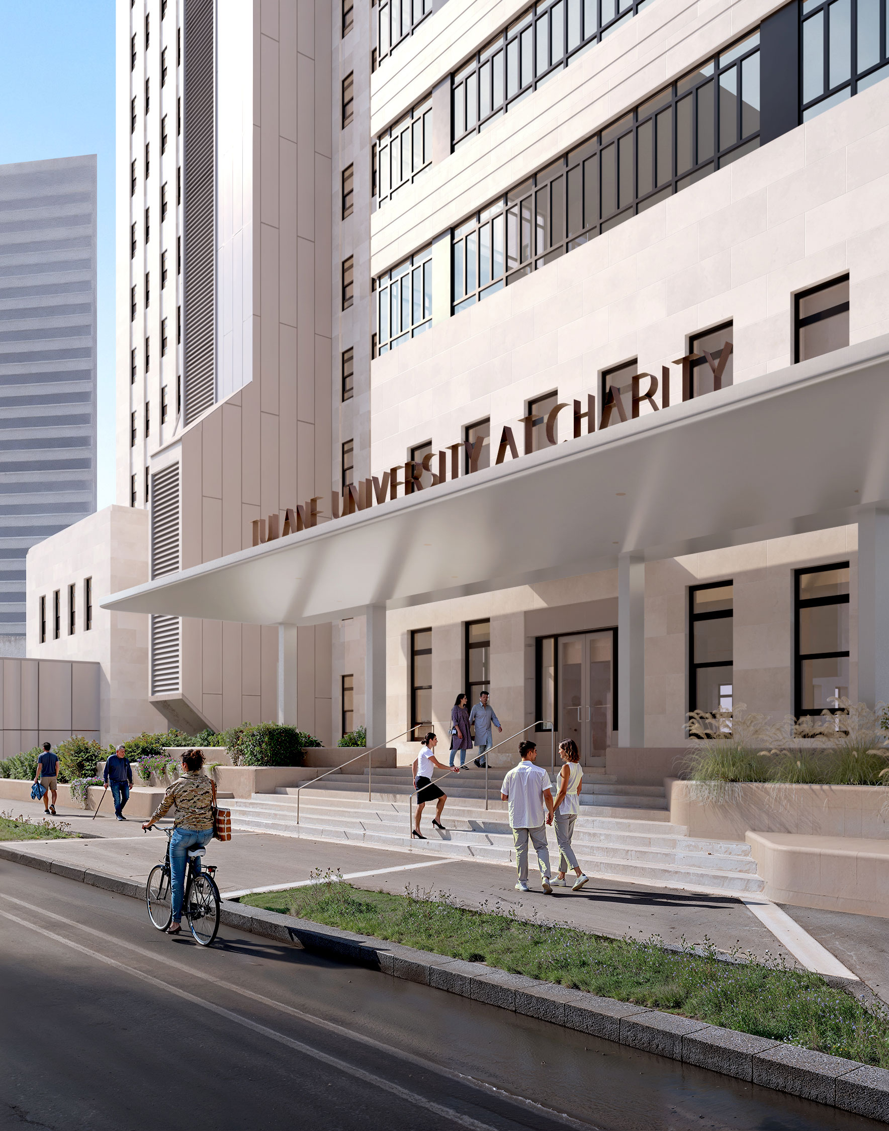 Tulane University at Charity Rendering,